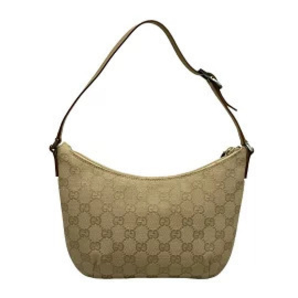 Gucci beige leather GG Handbag Tan